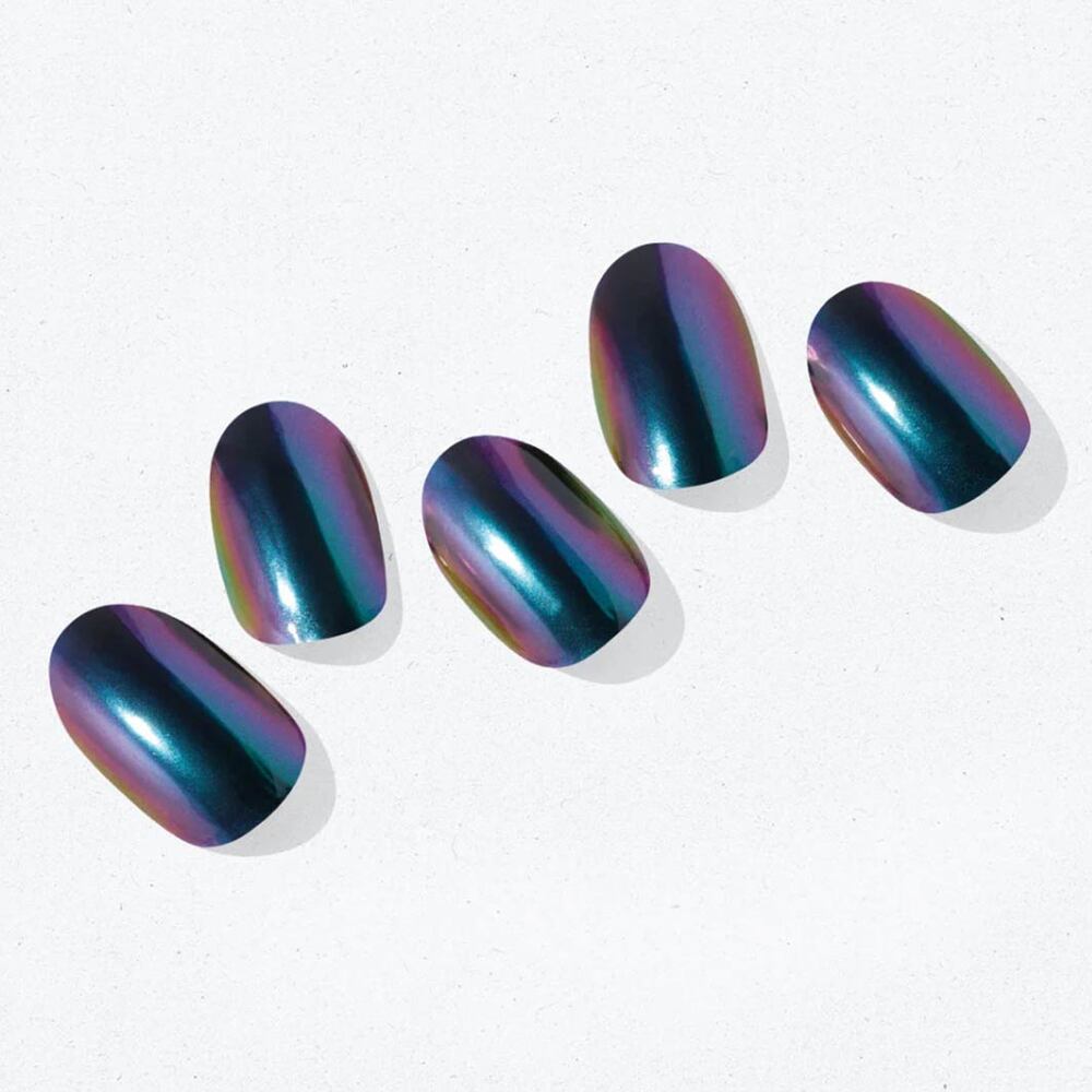 Ohora N Mystic Chrome Semi Cured Gel Nail Polish Strips NM-013-G